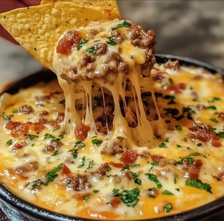 Bacon Cheeseburger Queso Dip – kuchenrezepte