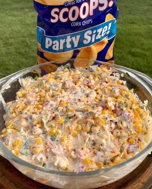 Cremiger mexikanischer Street Corn Dip
