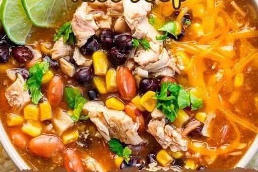 7-Dose Hühnchen-Taco-Suppe – kuchenrezepte